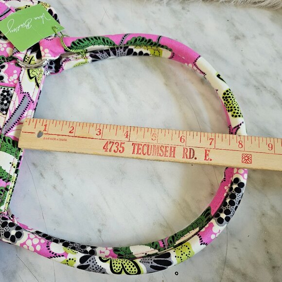 Vera Bradley Pink Green Multi Quilted Floral Frame Purse - Picture 12 of 12